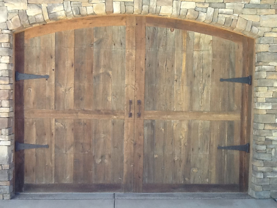 Carriage Wood Garage Door