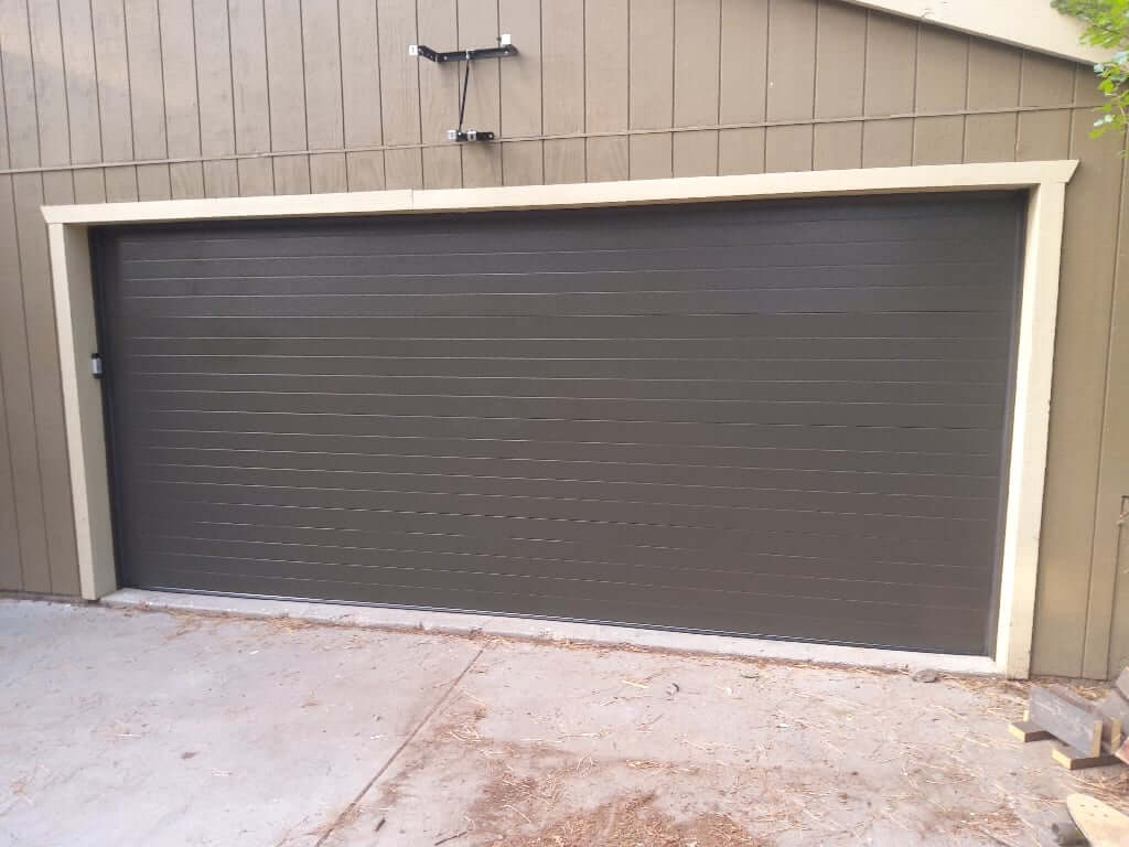 Flush Panel Garage Door