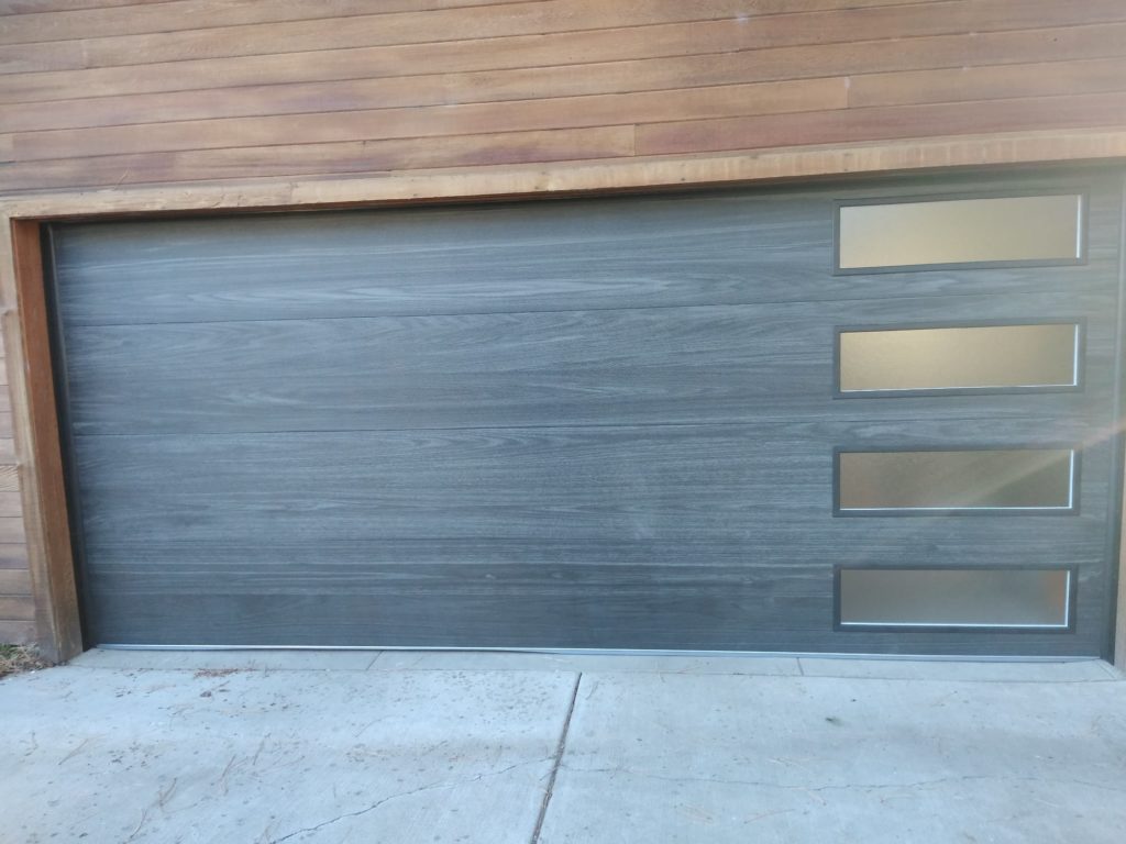 cedar plank garage doors
